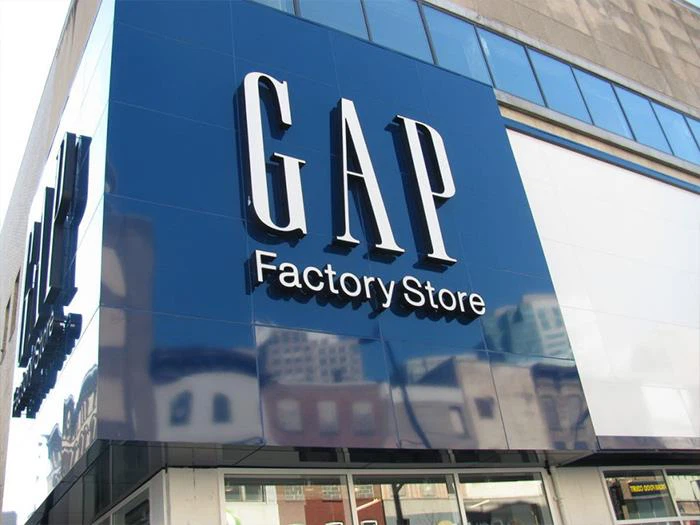 GAP Store Retail Signboard